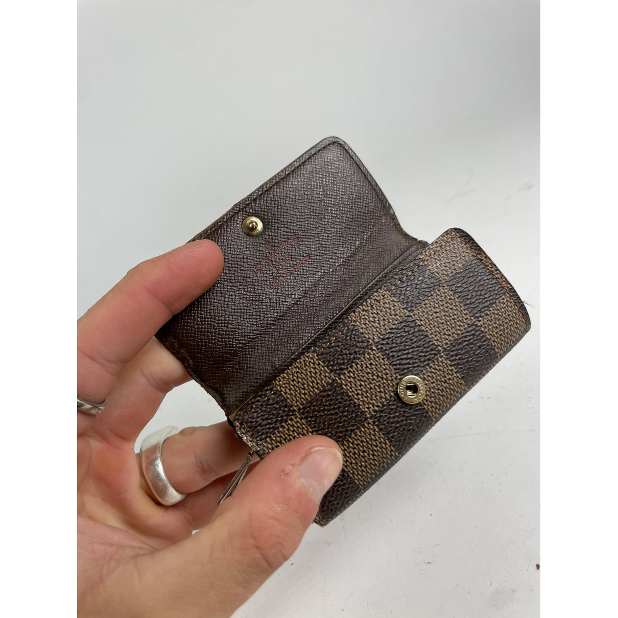 Louis Vuitton Lockme Brown Leather Purse image 3