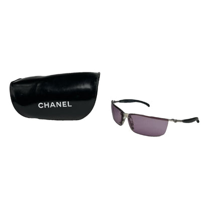 Chanel Purple Metal Sunglasses image 1