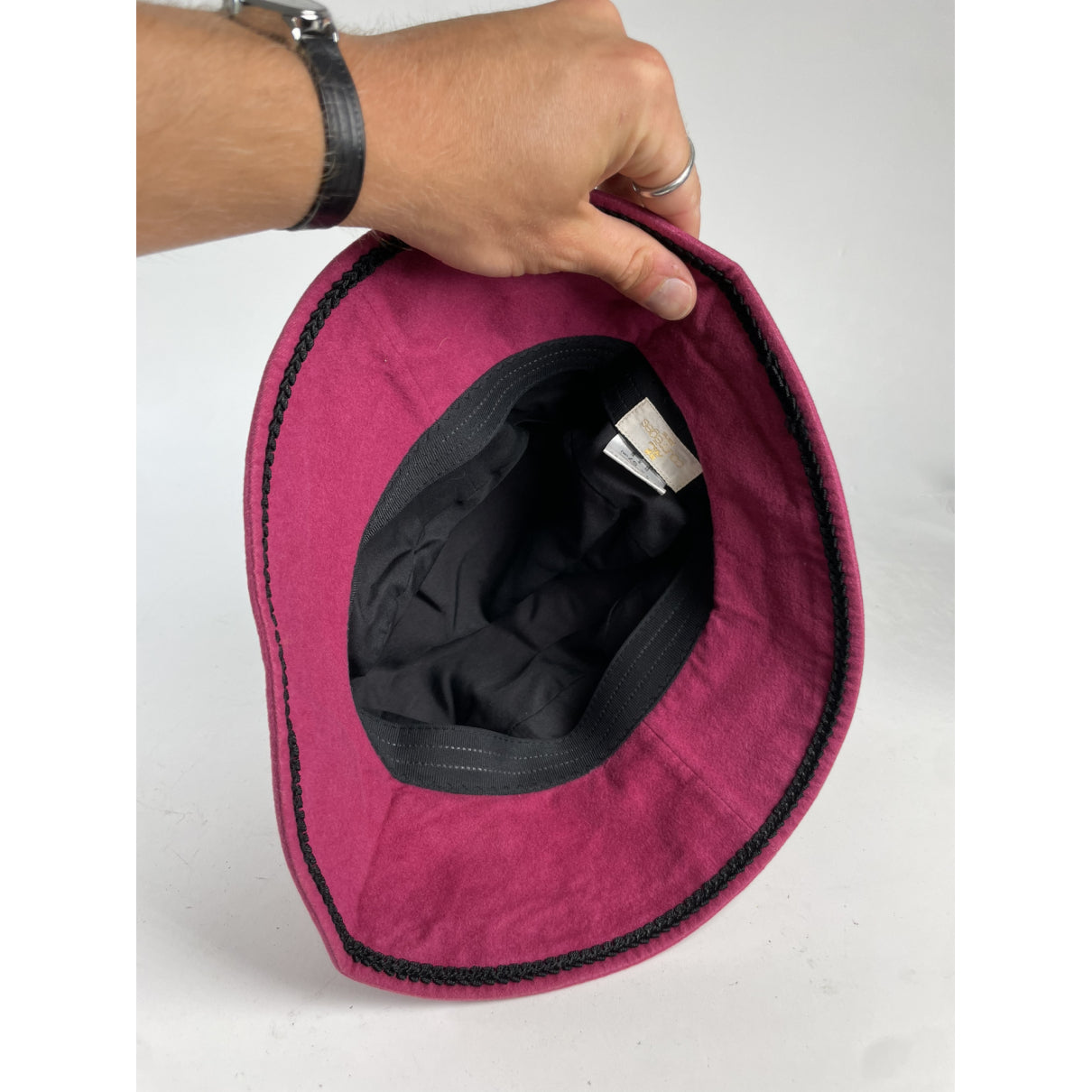 Courrèges Pink Cotton Hat image 4