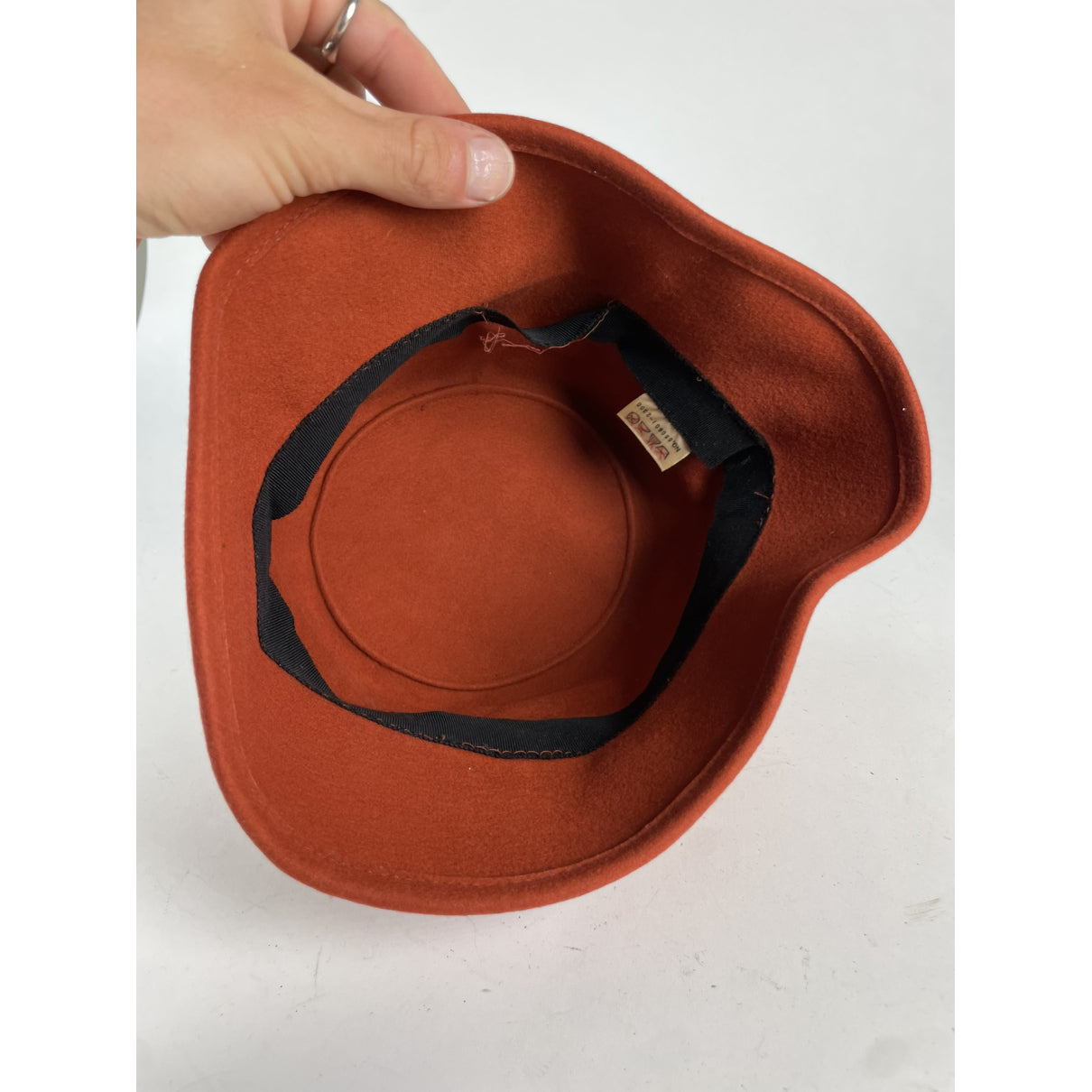 Courrèges Orange Cotton Hat image 2