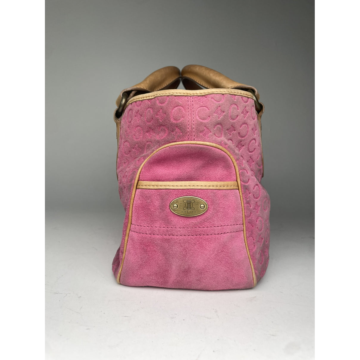 Celine Boogie Pink Leather Handbag image 3