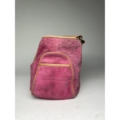 Celine Boogie Pink Leather Handbag image 5