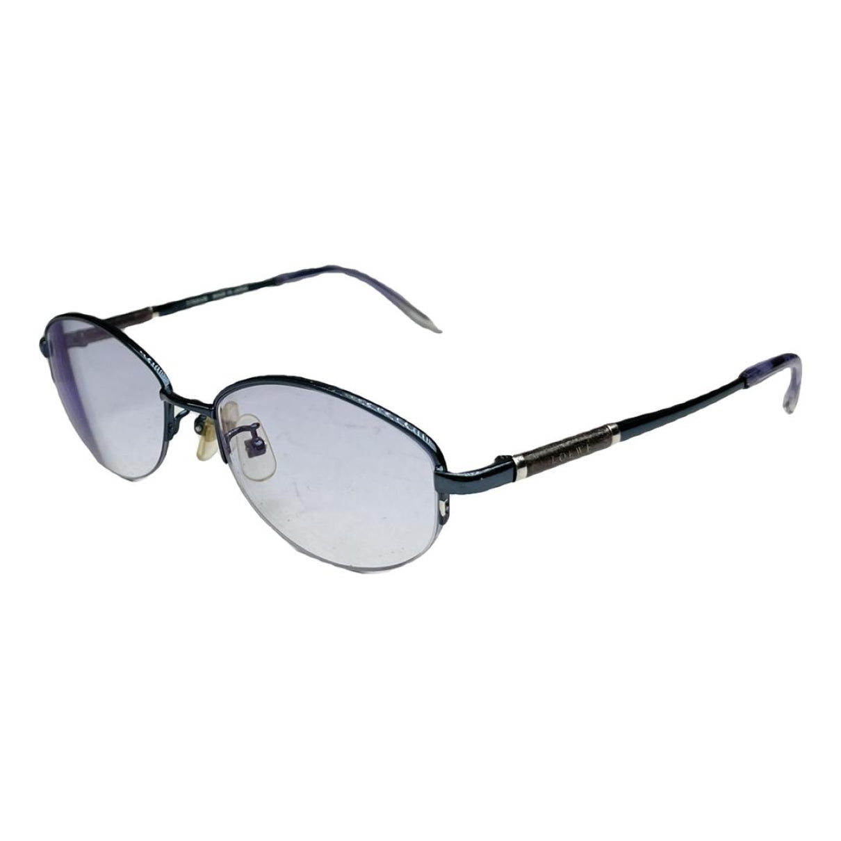 Loewe Blue Metal Sunglasses image 1