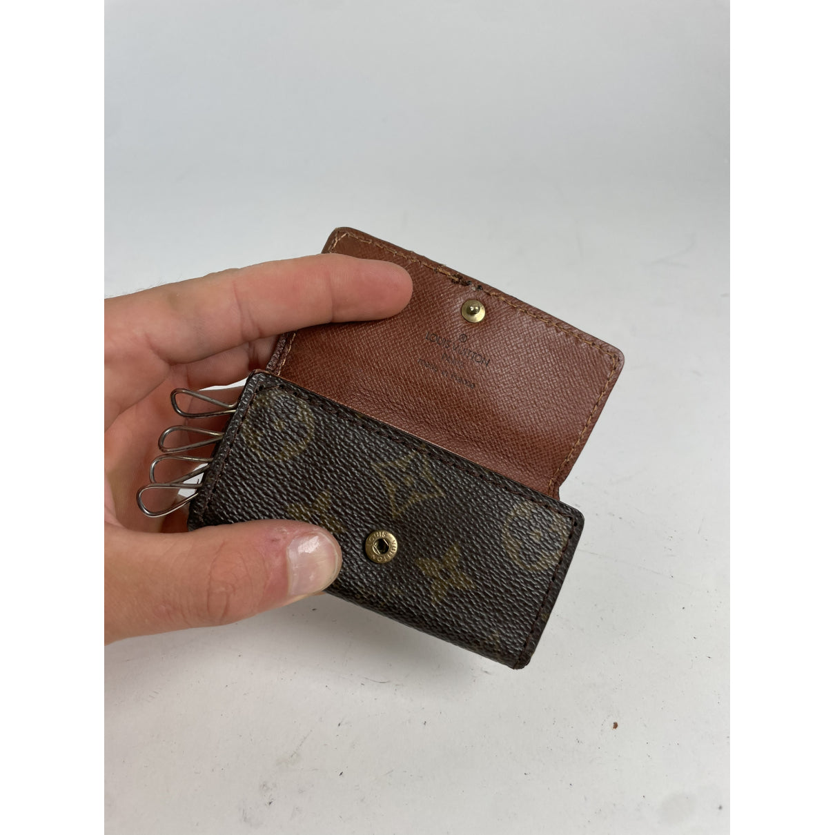 Louis Vuitton Lockme Brown Leather Purse image 3