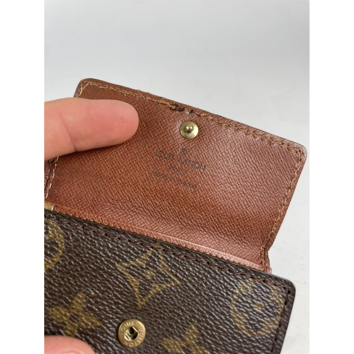 Louis Vuitton Lockme Brown Leather Purse image 4