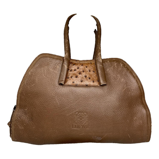 Loewe Amazona Brown Leather Handbag image 1