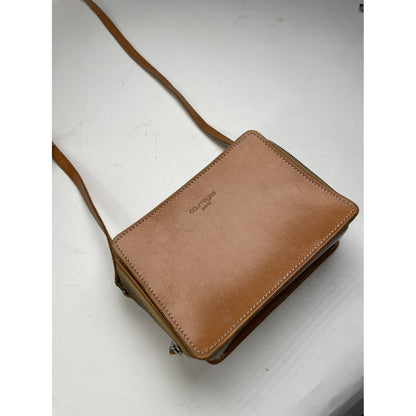 Courrèges Brown Leather Handbag image 2