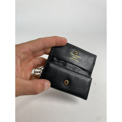 Courrèges Black Leather Purse image 3