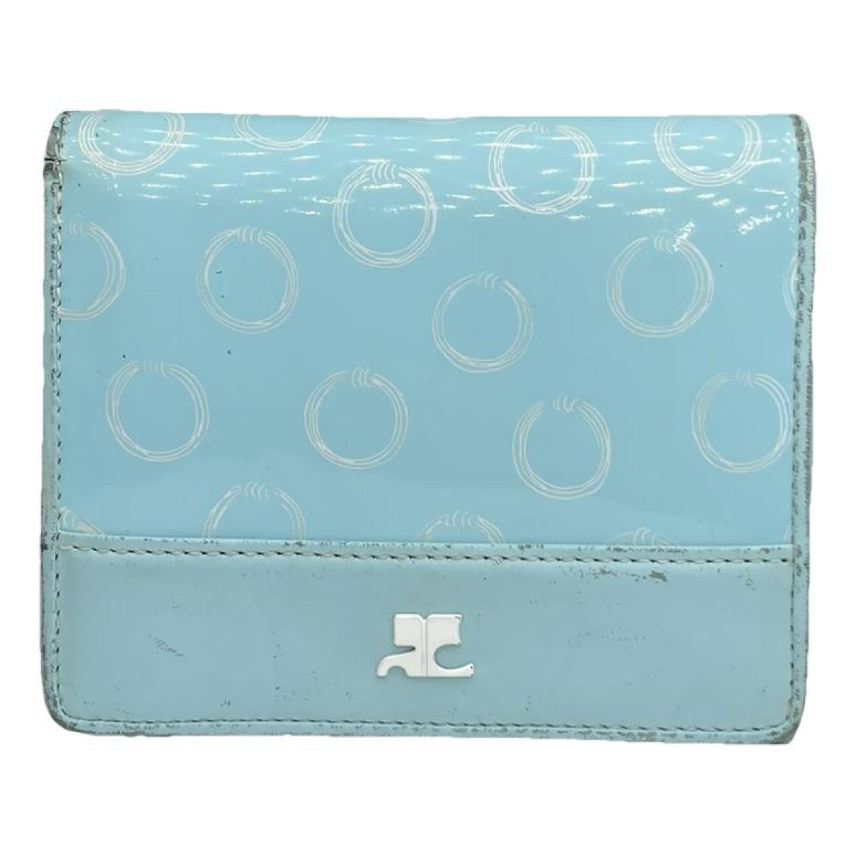 Courrèges Black Leather Wallet image 1