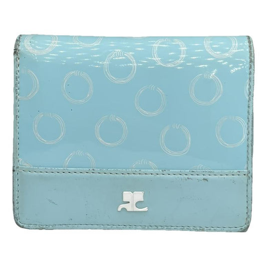 Courrèges Black Leather Wallet image 1