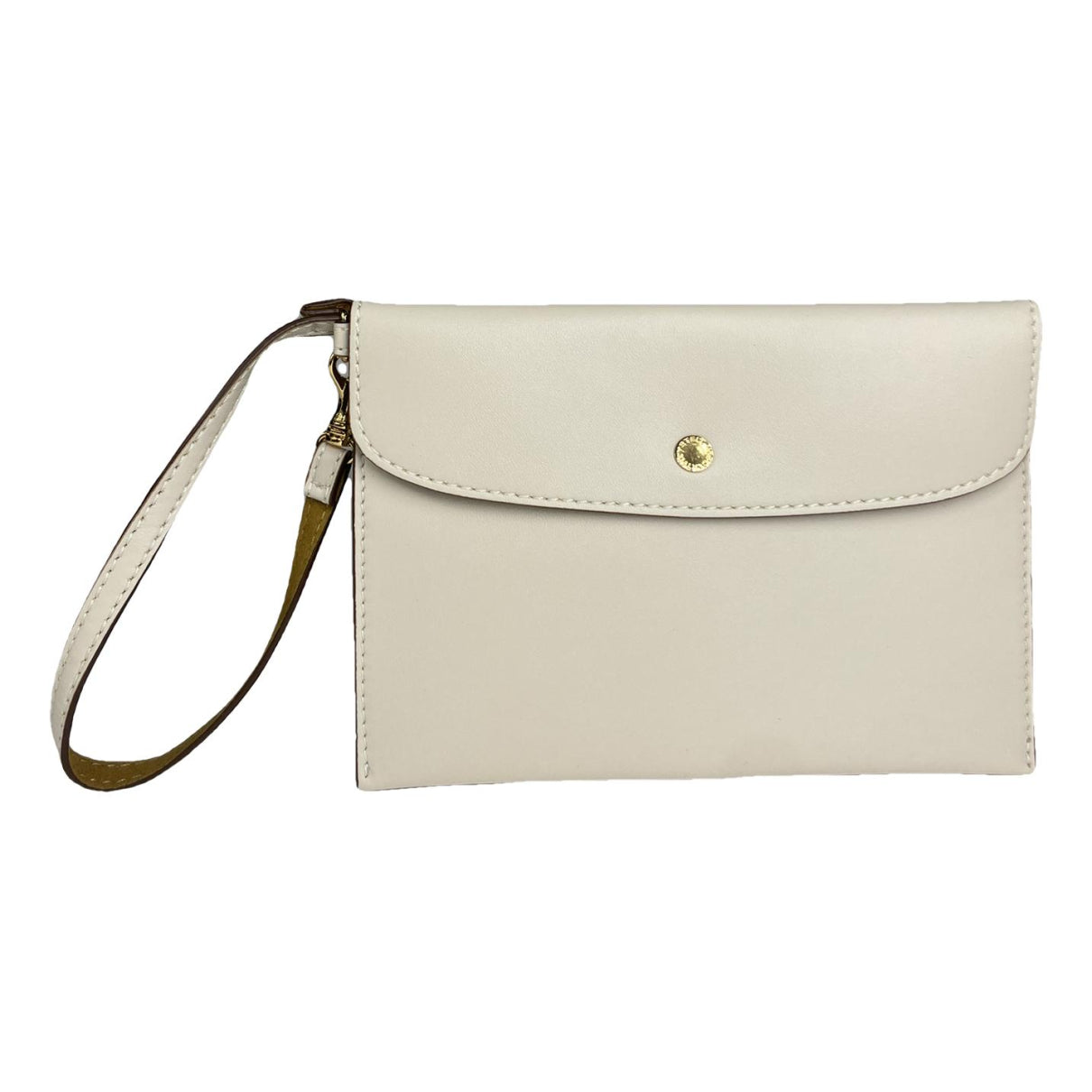 Stella McCartney Falabella White Leather Clutch Bag image 1