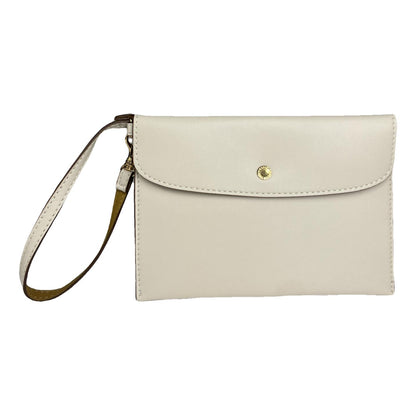Stella McCartney Falabella White Leather Clutch Bag image 1