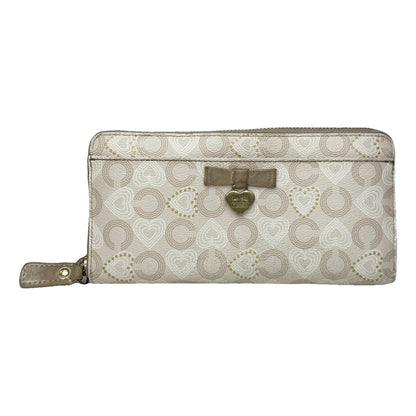 Coach Cartable mini sierra White Leather Wallet image 1