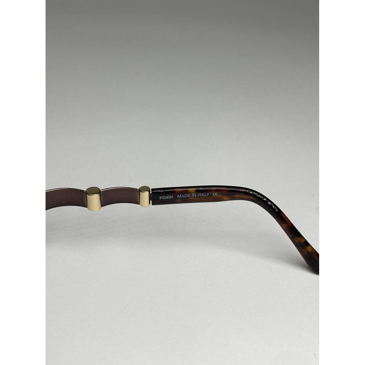 Fendi Black Metal Sunglasses image 4