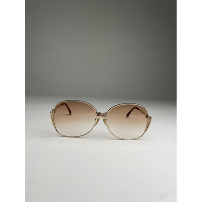 Yves Saint Laurent Gold Metal Sunglasses image 2