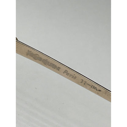 Yves Saint Laurent Gold Metal Sunglasses image 5