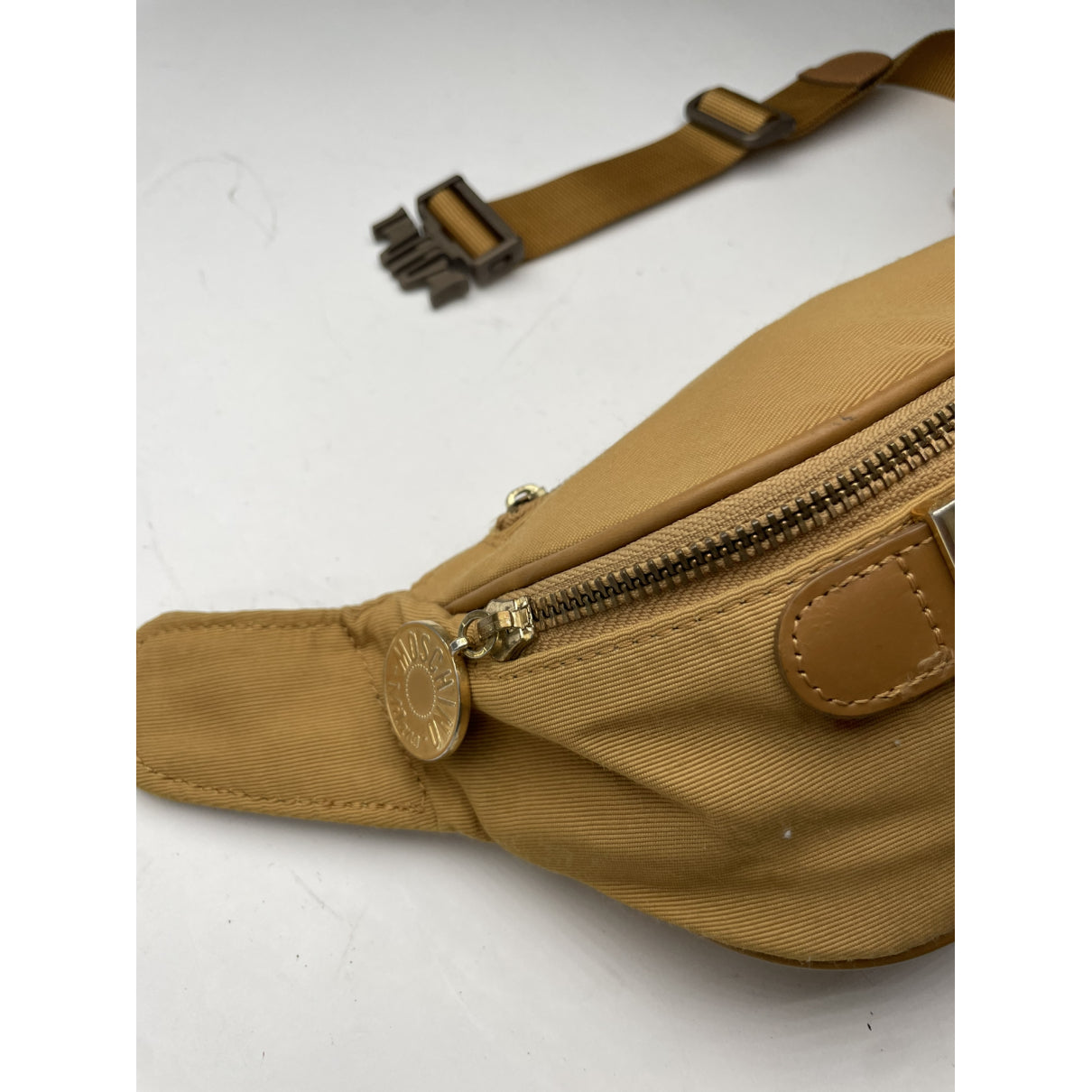 Moschino Camel Polyester Handbag image 4