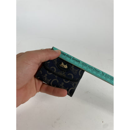 Celine Navy Cotton Purse image 5