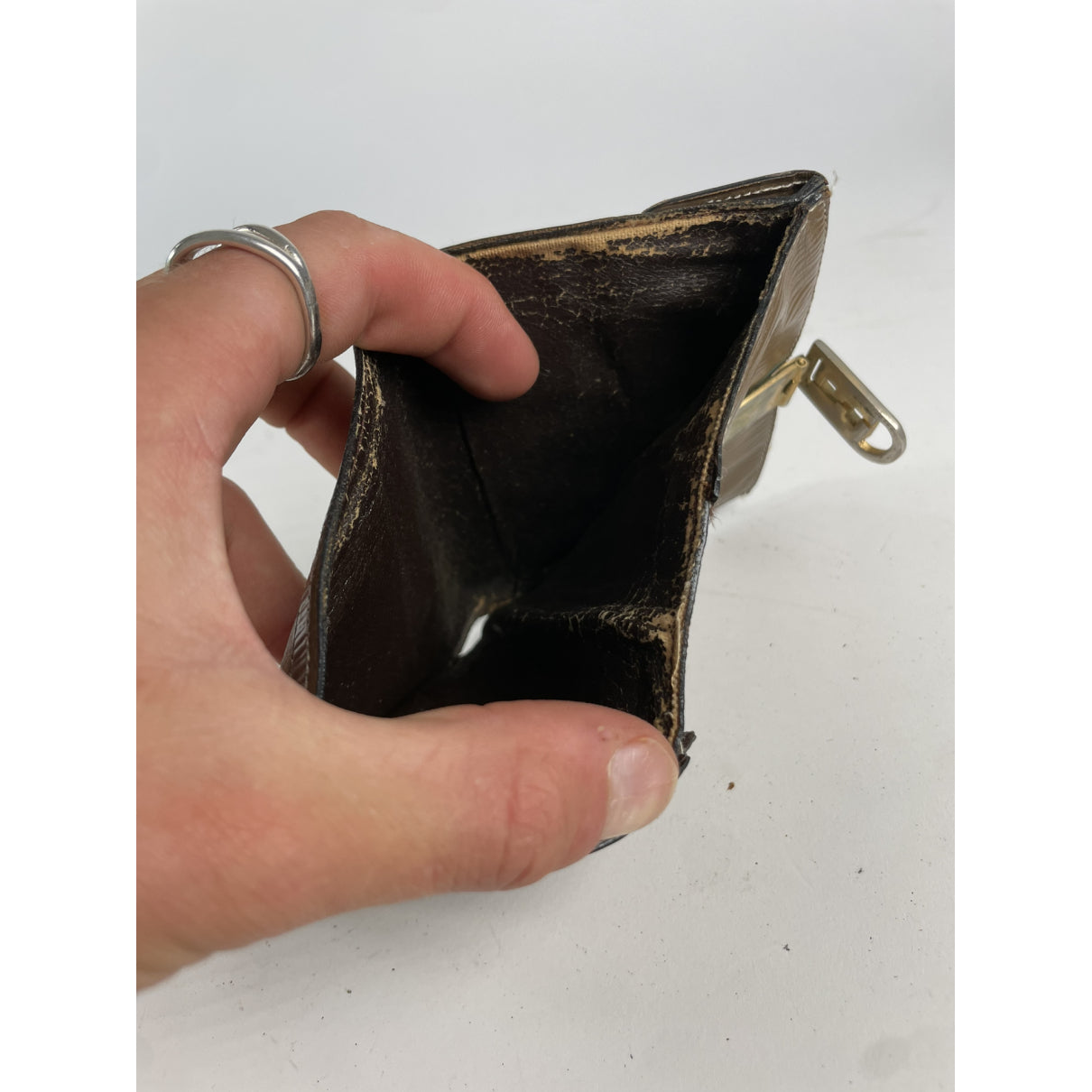 Fendi Baguette Brown Leather Wallet image 5