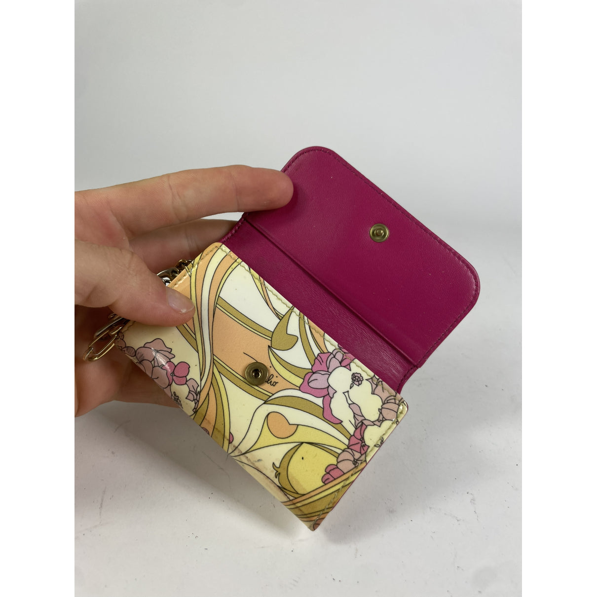 Emilio Pucci Multicolour Patent Leather Purse image 3