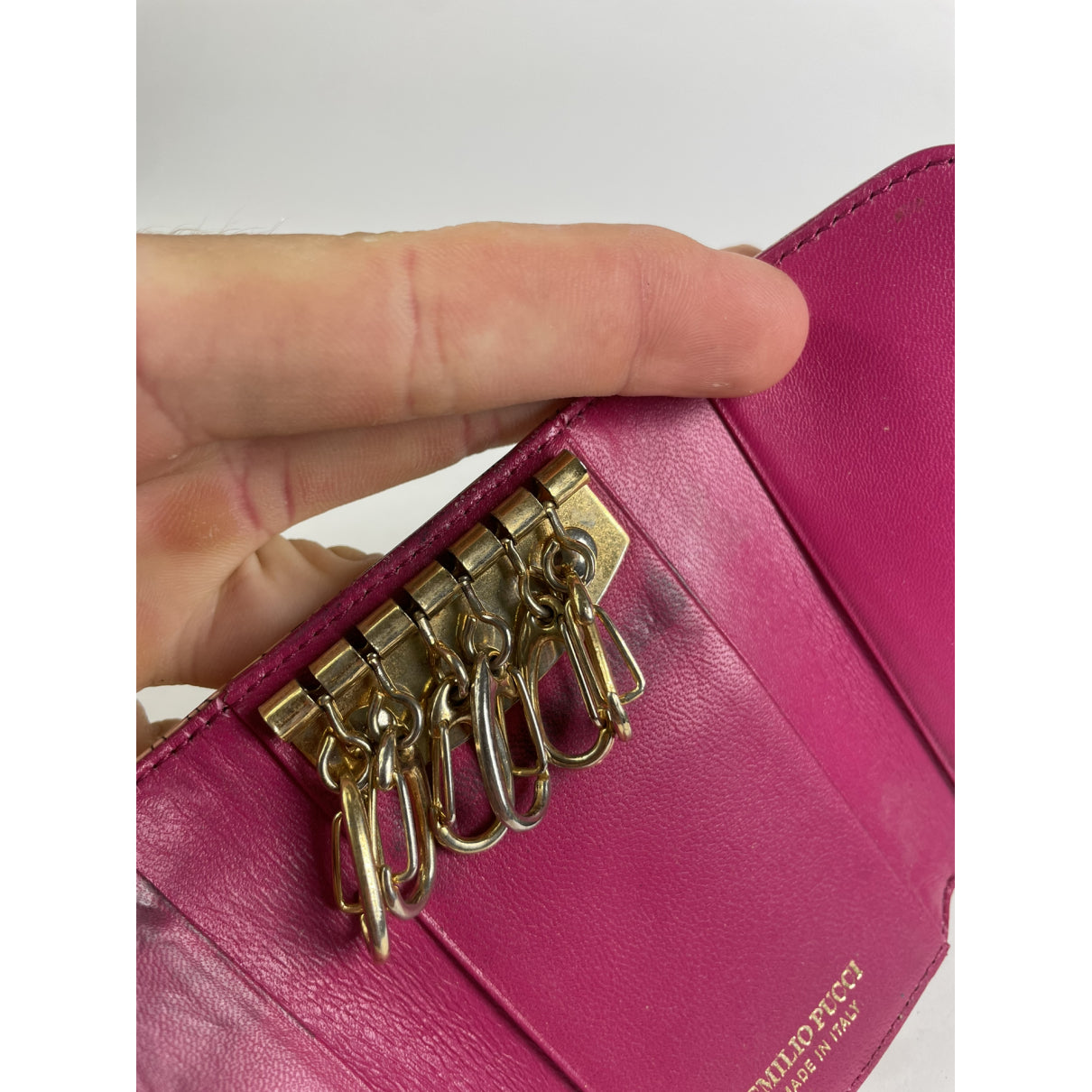 Emilio Pucci Multicolour Patent Leather Purse image 5