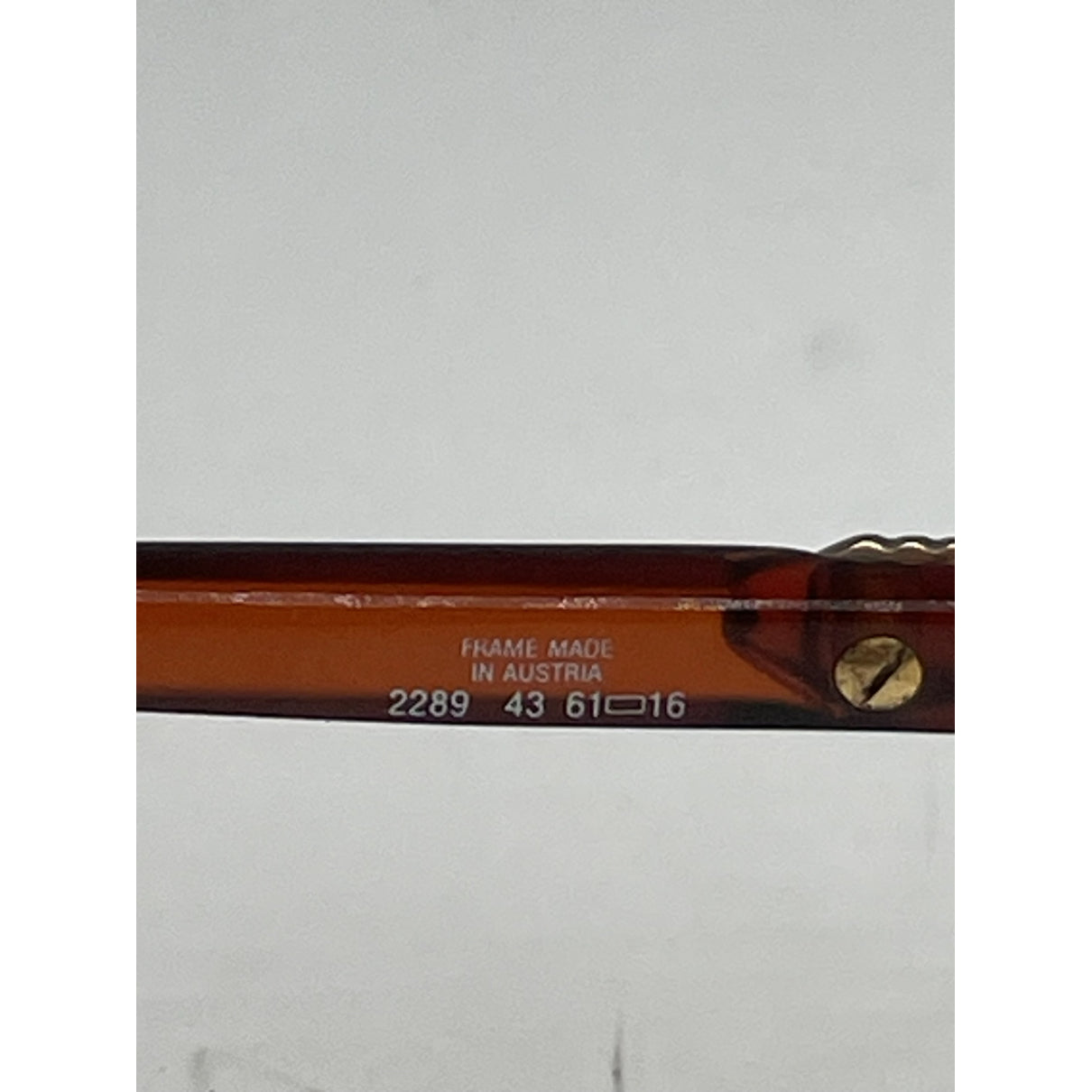 Dior Orange Metal Sunglasses image 2