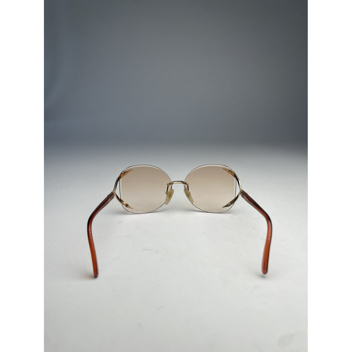 Dior Orange Metal Sunglasses image 3