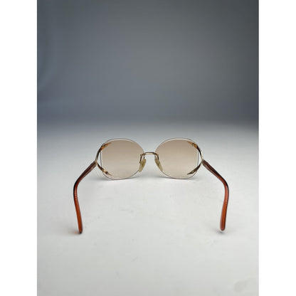 Dior Orange Metal Sunglasses image 3