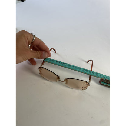 Dior Orange Metal Sunglasses image 5