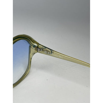 Dior Yellow Plastic Sunglasses image 4