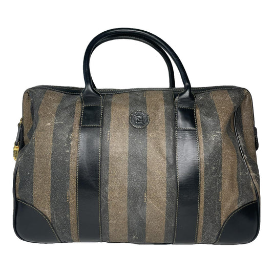 Fendi Baguette Brown Leather Travel Bag image 1