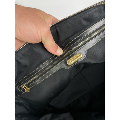 Fendi Baguette Brown Leather Travel Bag image 3