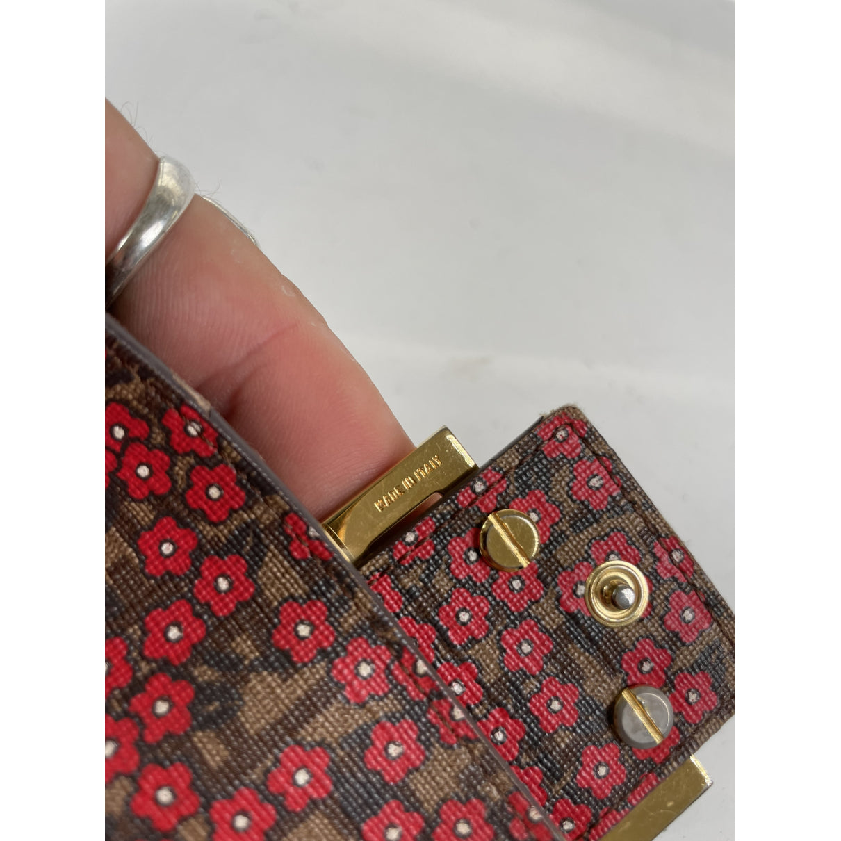 Fendi Baguette Brown Leather Wallet image 4