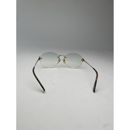 Fendi Gold Metal Sunglasses image 3