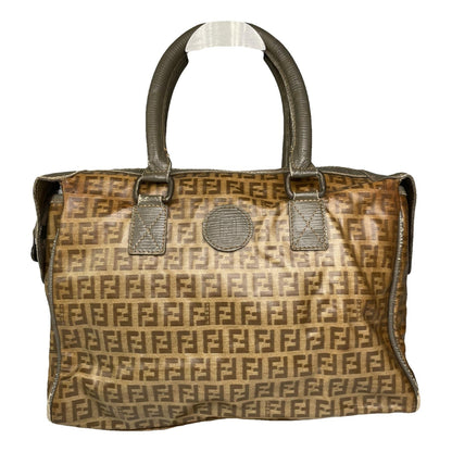 Fendi Baguette Brown Patent Leather Handbag image 1