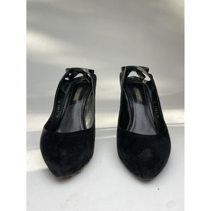 Louis Vuitton Streamline Black Patent Leather Heel image 2