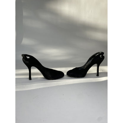 Louis Vuitton Streamline Black Patent Leather Heel image 5