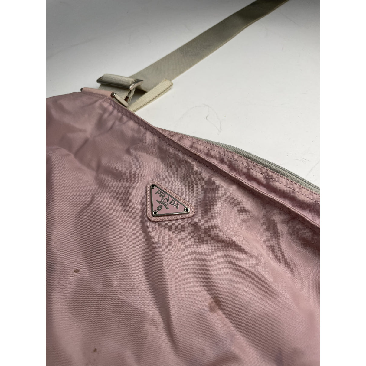 Prada Re-Edition 2005 Pink Polyester Handbag image 2