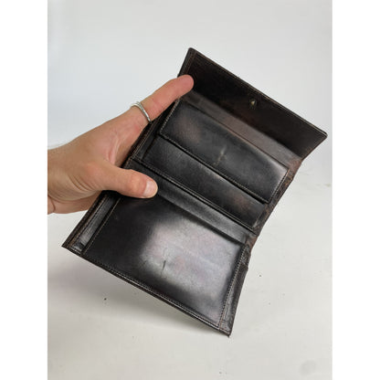 Fendi Baguette Brown Cotton Wallet image 4