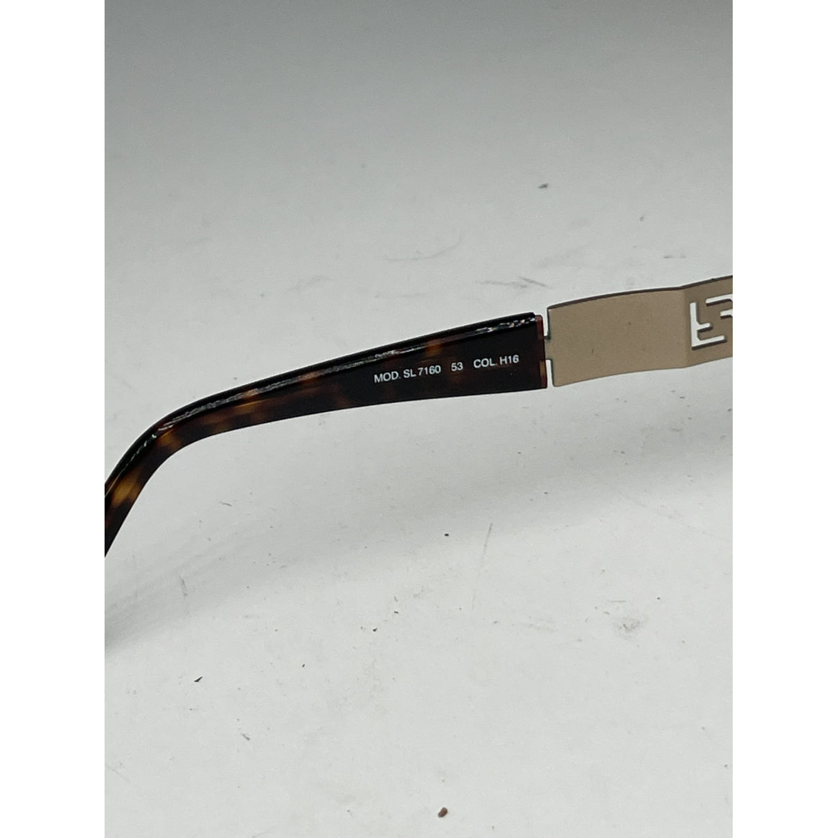 Fendi Gold Metal Sunglasses image 2