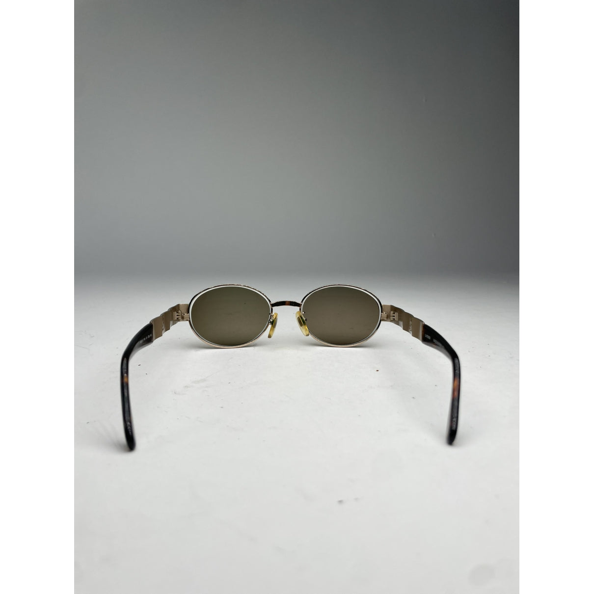Fendi Gold Metal Sunglasses image 3