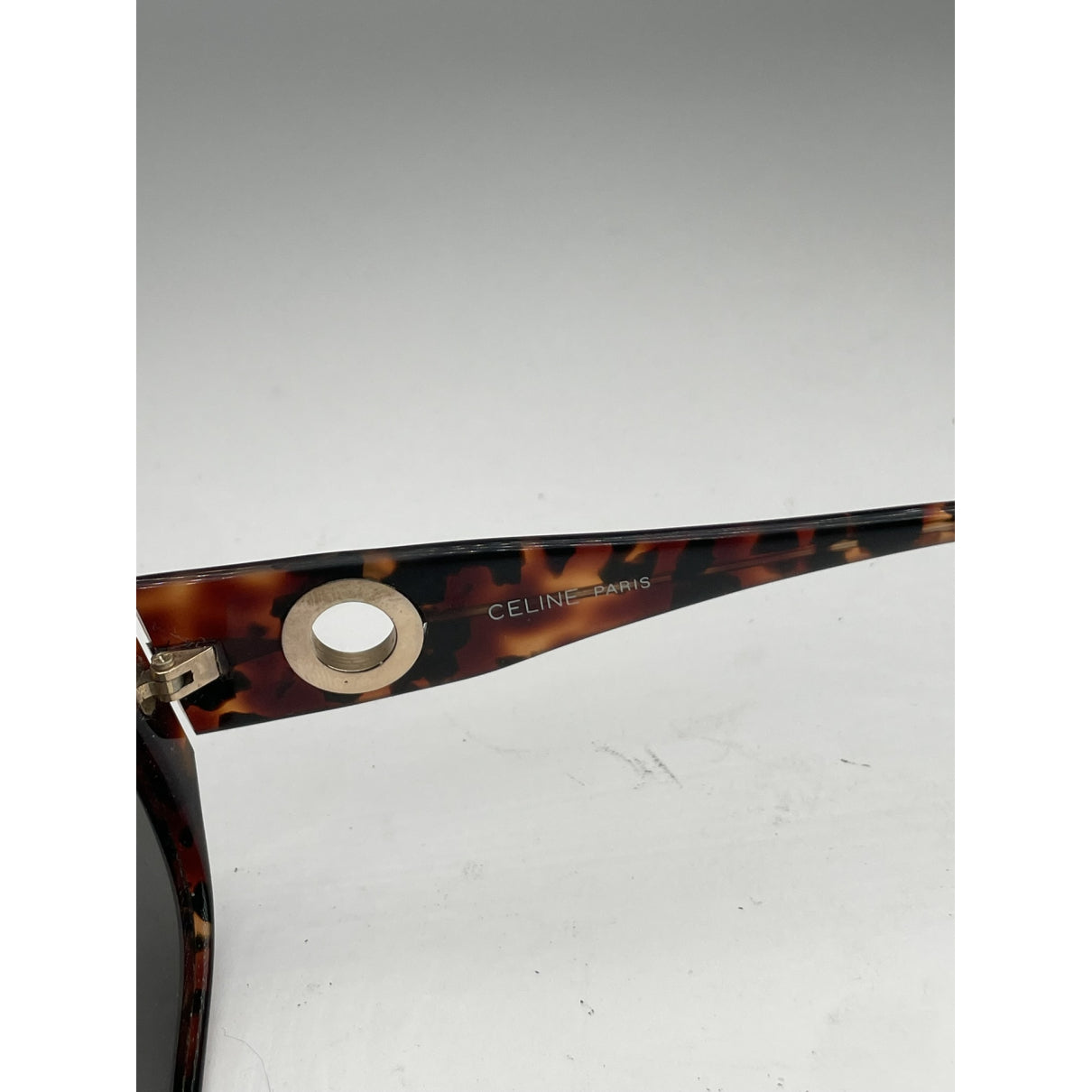 Celine Brown Plastic Sunglasses image 4