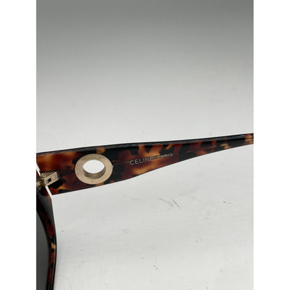 Celine Brown Plastic Sunglasses image 4