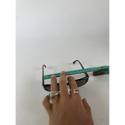 Celine Brown Plastic Sunglasses image 5