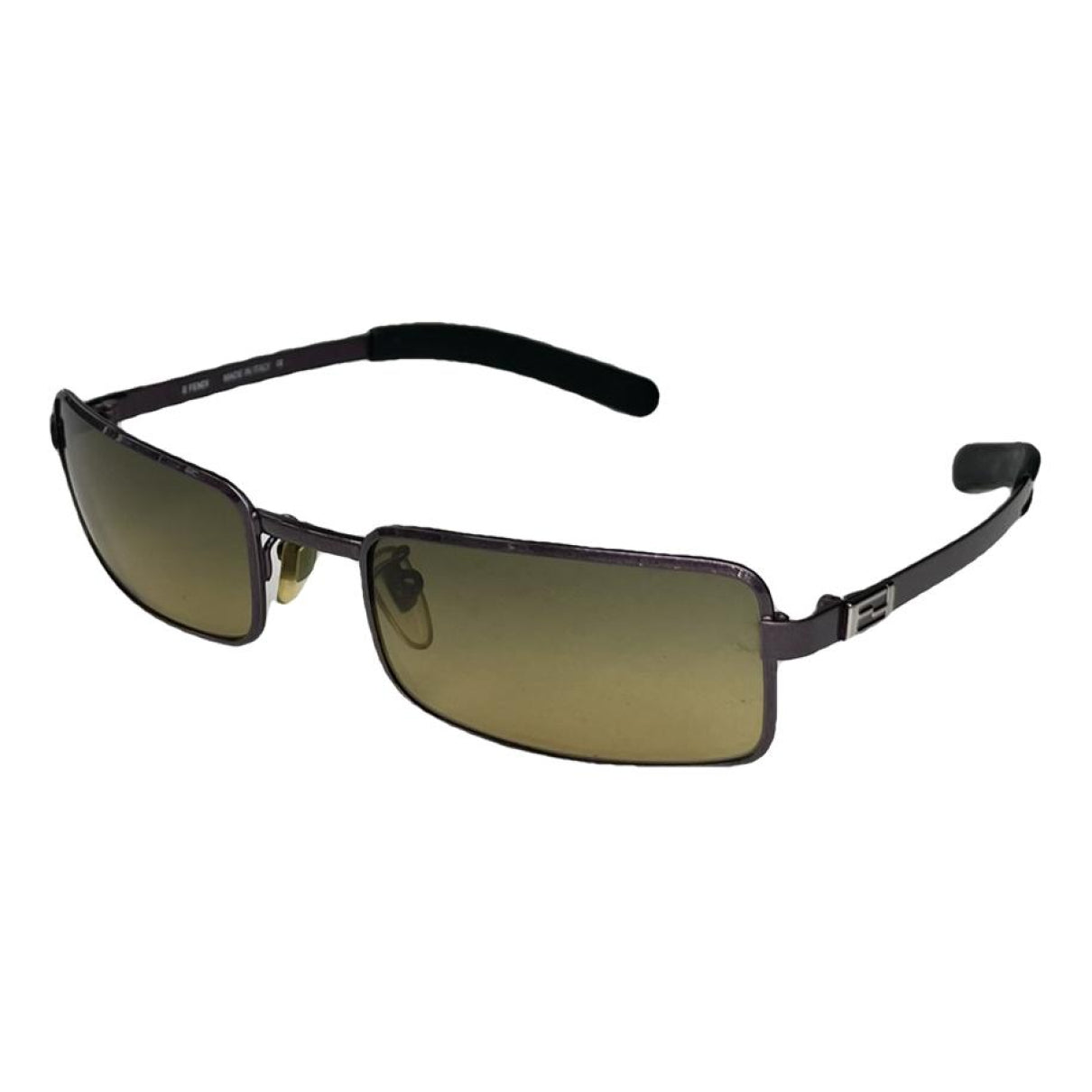 Fendi Green Metal Sunglasses image 1
