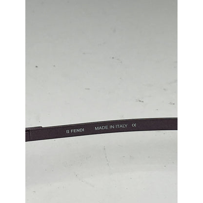 Fendi Green Metal Sunglasses image 4