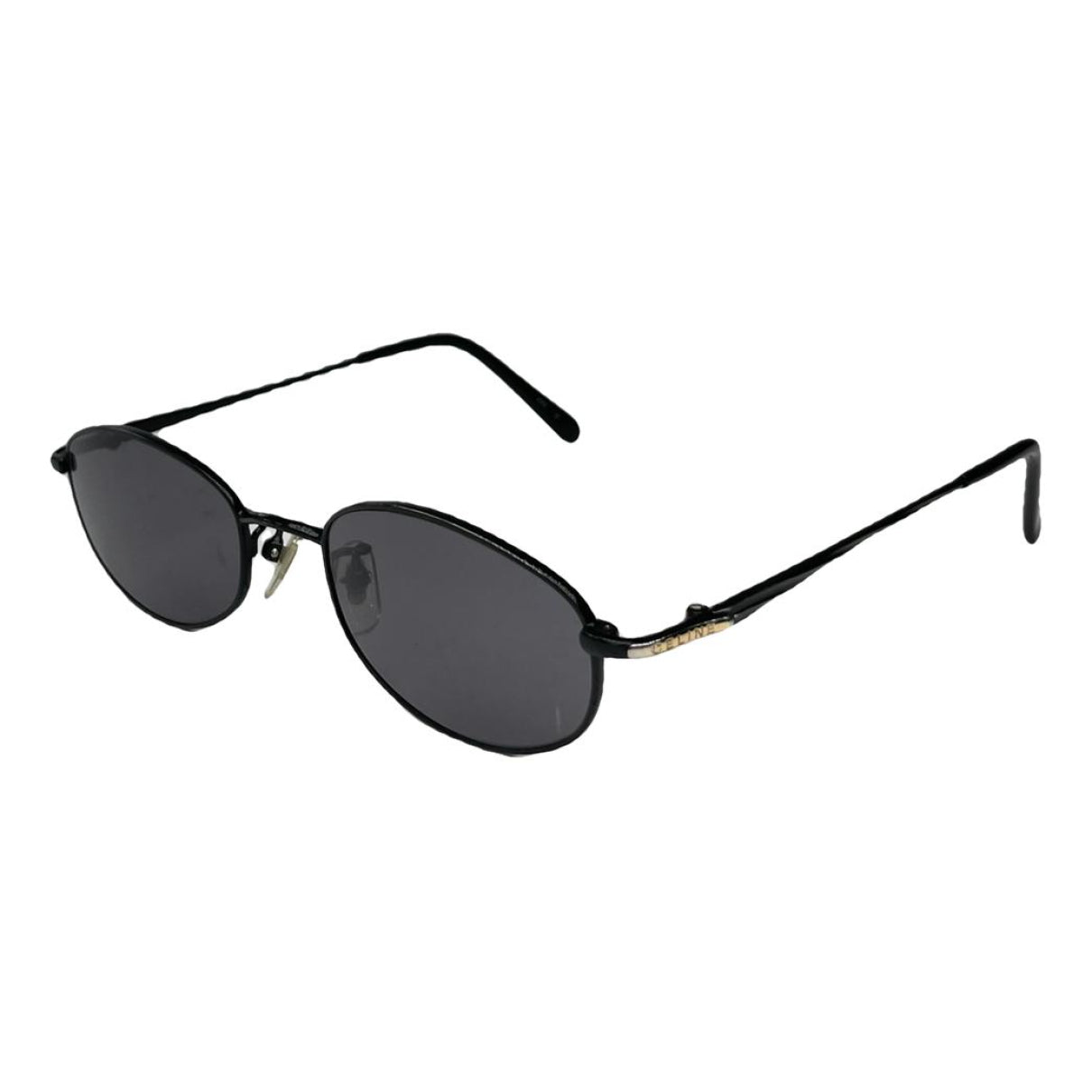 Celine Black Metal Sunglasses image 1