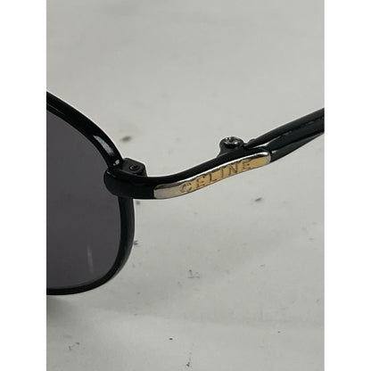 Celine Black Metal Sunglasses image 5
