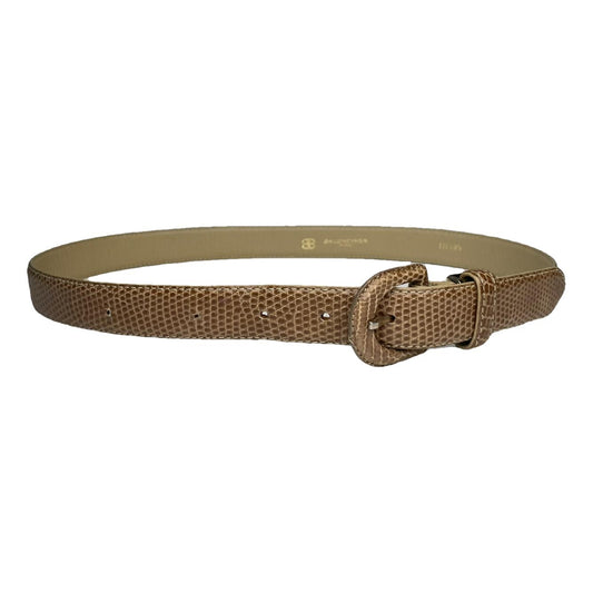 Balenciaga Brown Leather Belt image 1