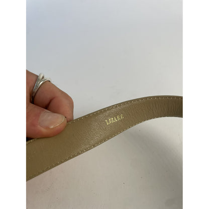 Balenciaga Brown Leather Belt image 3